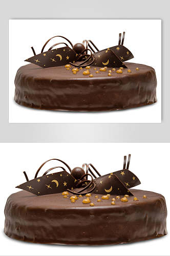 精品巧克力生日蛋糕食物美食图片