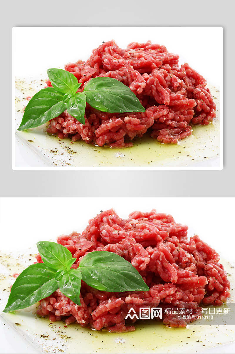 肉沫肉类餐饮食品图片素材