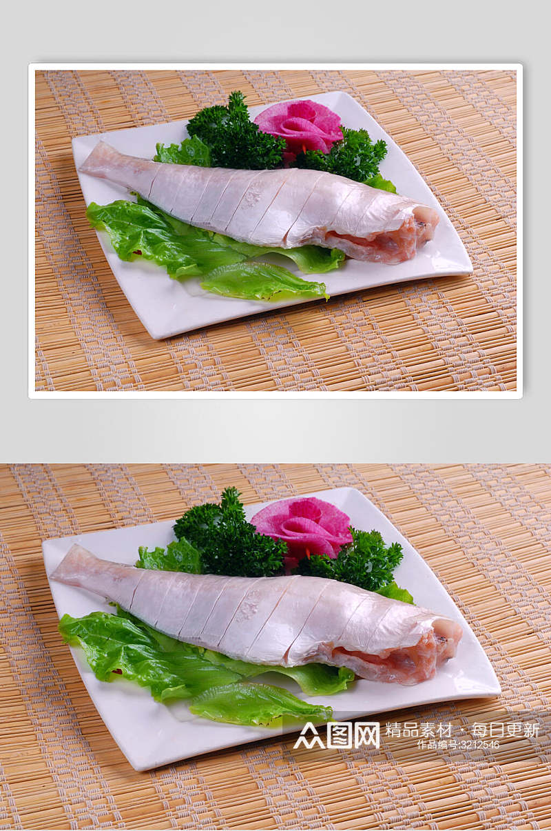 鱼火锅荤菜配菜素材