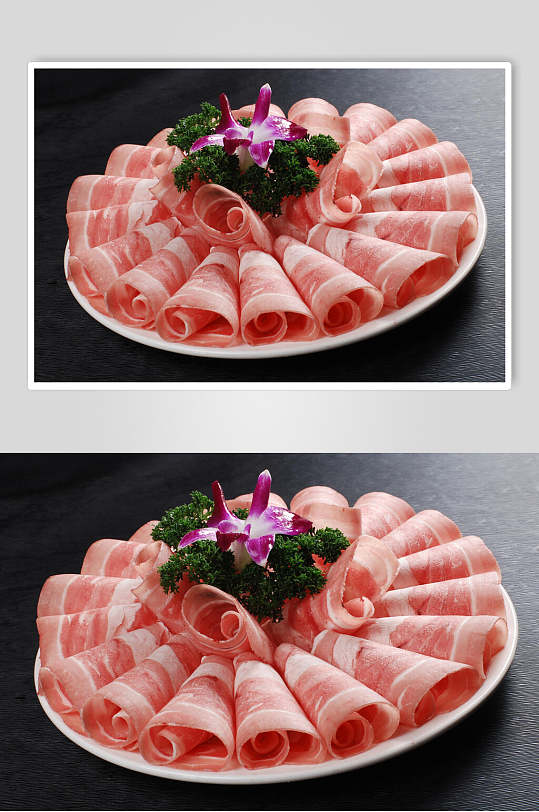 羊肉卷火锅荤菜配菜