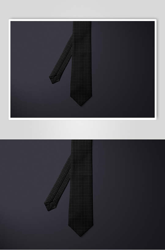 黑色系列领带样机