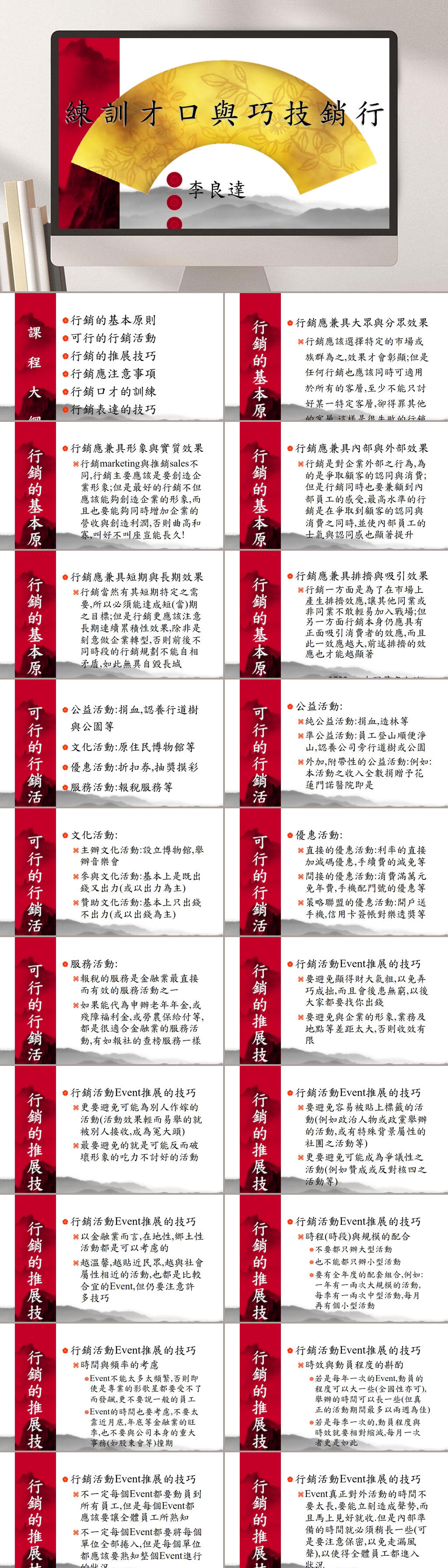 演讲与口才培训PPT素材