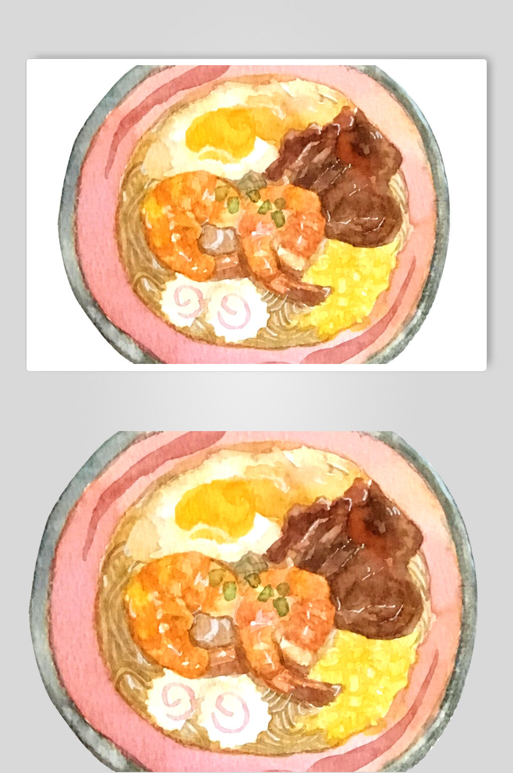 虾拉面图片素材