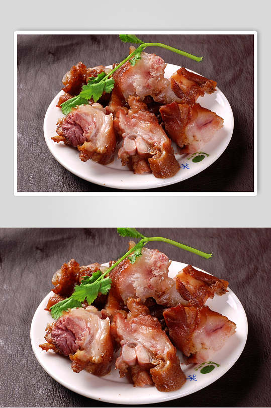 猪头肉卤菜冷拼餐饮美食图片-众图网