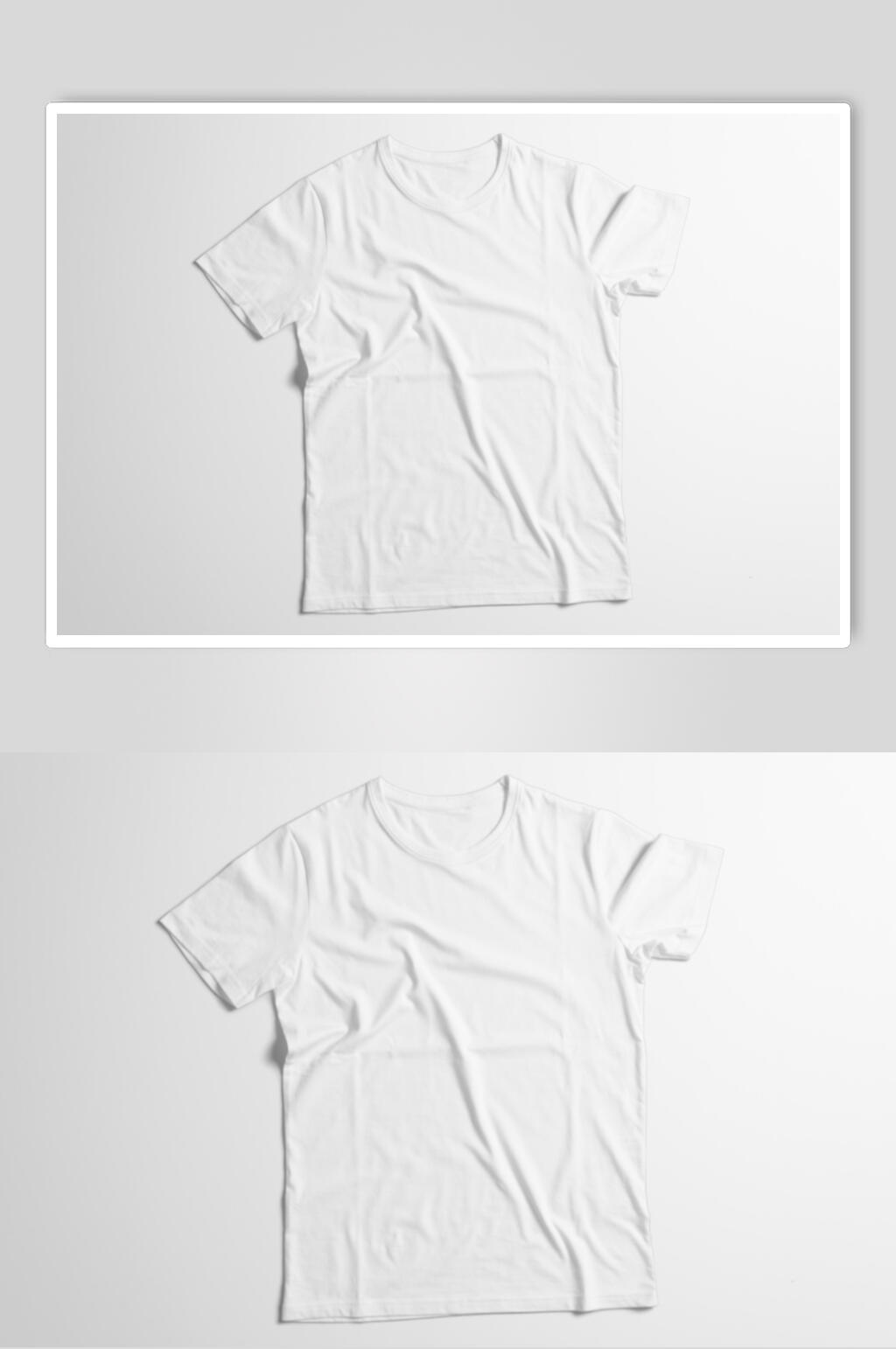 褶皱创意高端灰色简约服装贴图样机素材