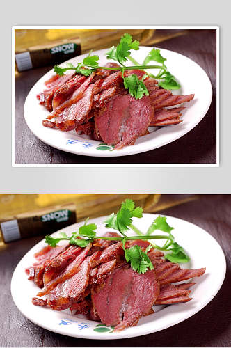 牛肉卤菜冷拼餐饮美食图片