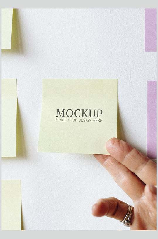 便签纸张样机
