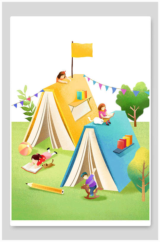 扁平教育图片-扁平教育素材下载-众图网