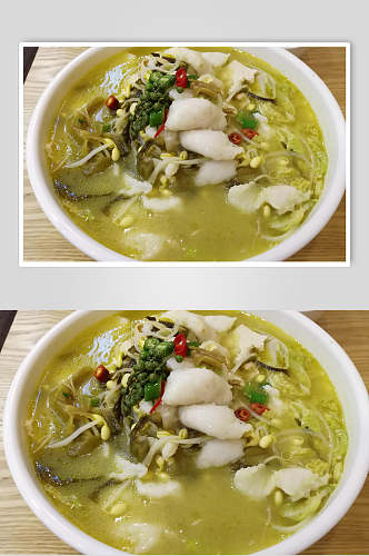 美味美食酸菜鱼菜品摄影图片