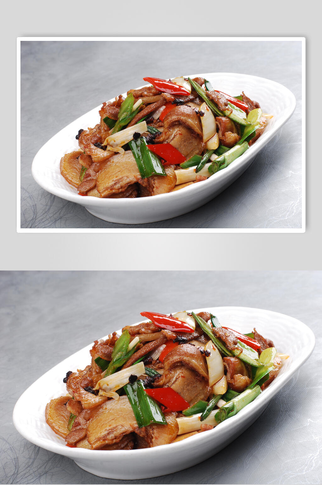 农家小炒肉湘菜湖南菜图片素材