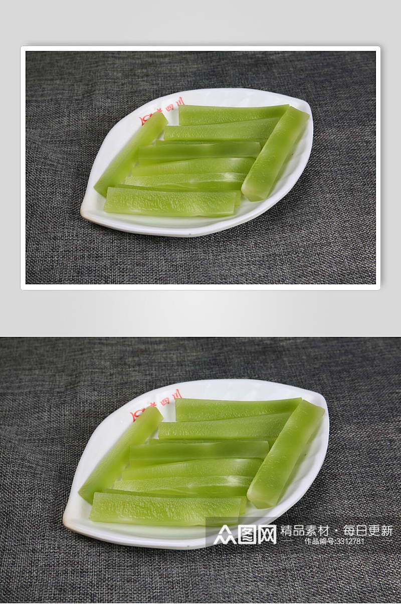 新鲜莴笋火锅菜品图片素材
