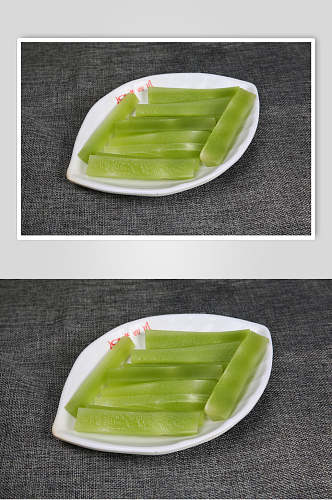 新鲜莴笋火锅菜品图片