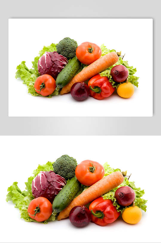 蔬菜水果青瓜红椒图片