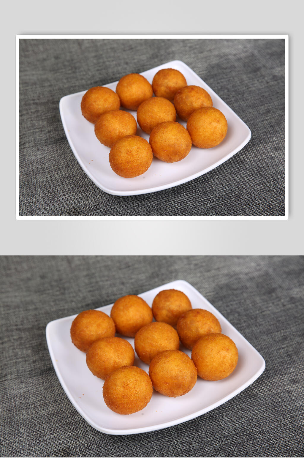 金黄美味丸子火锅菜品图片素材
