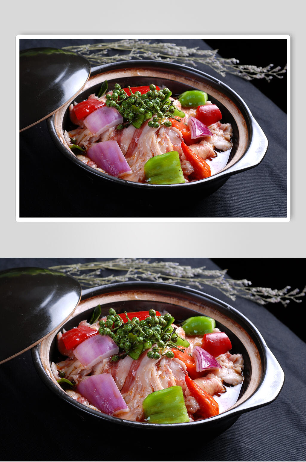 鸡公煲川菜图片素材