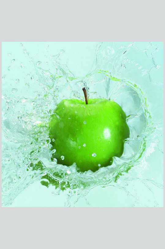蔬菜水果青苹果图片