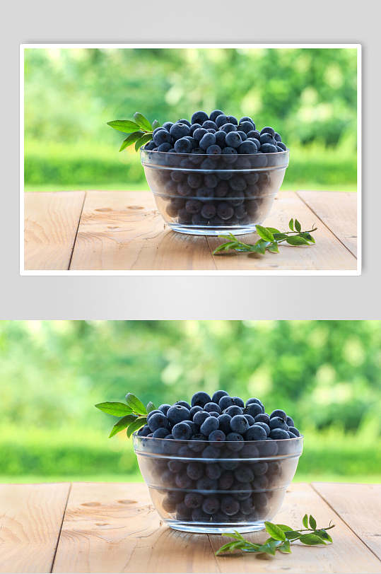 蓝莓新鲜水果高清图片