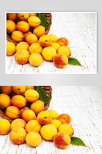 新鲜桃子水果高清图片