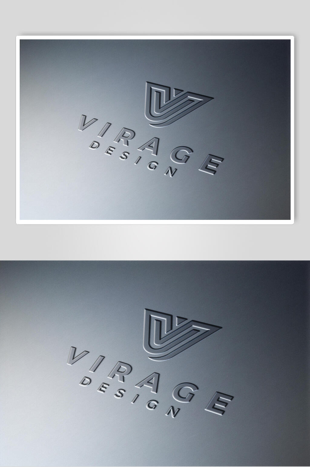 经典时尚大气LOGO展示样机素材