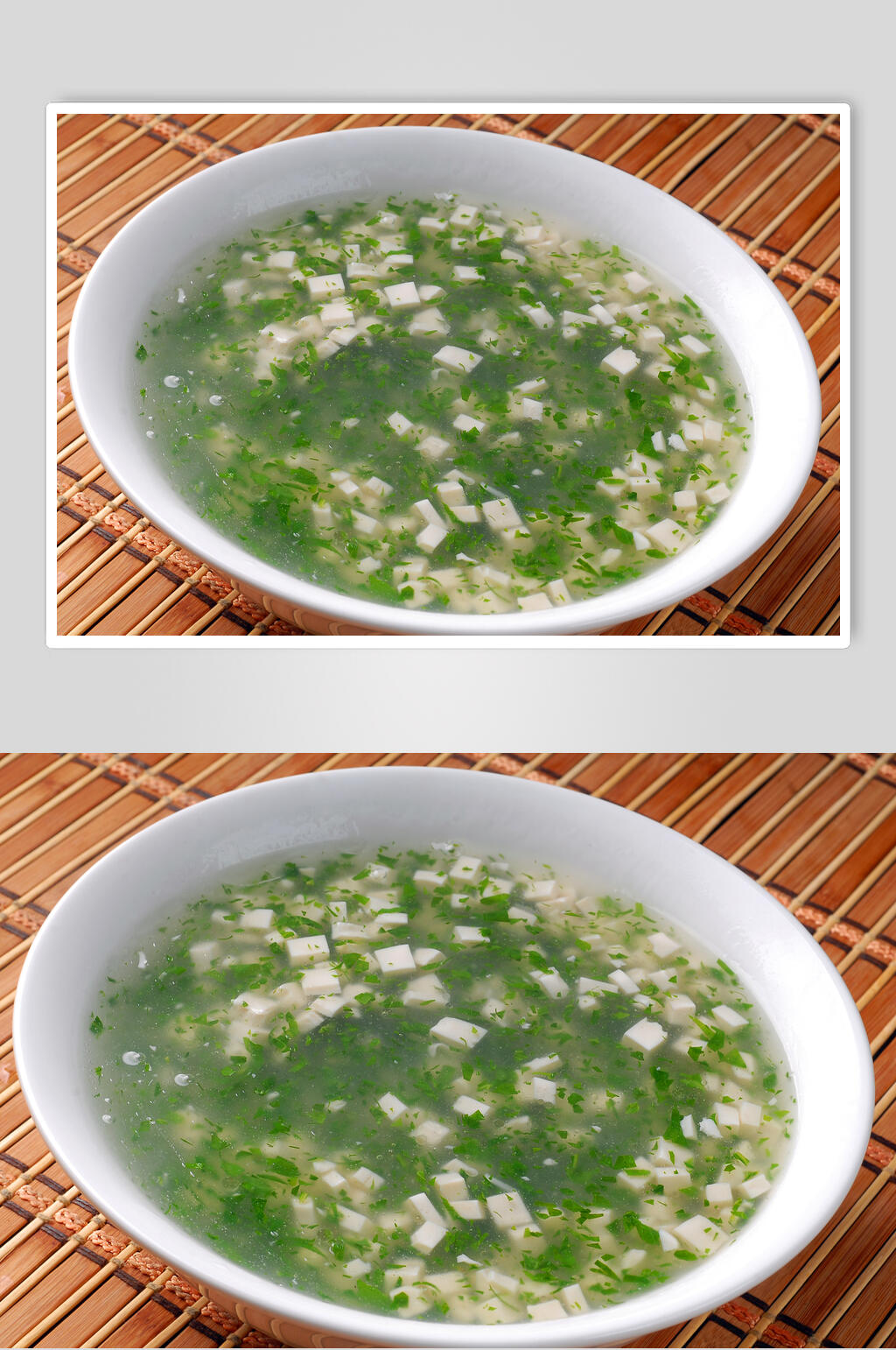家常青菜汤羹煲汤素材