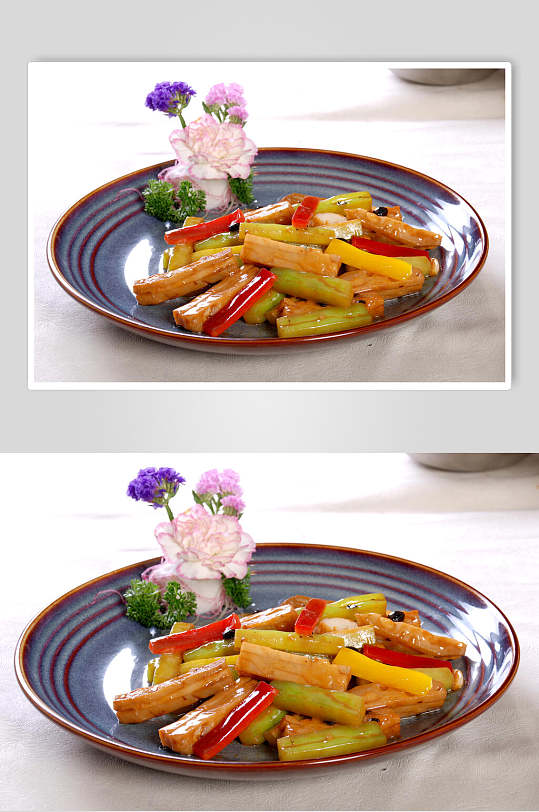 精品芹菜豆腐干美味川菜餐饮图片