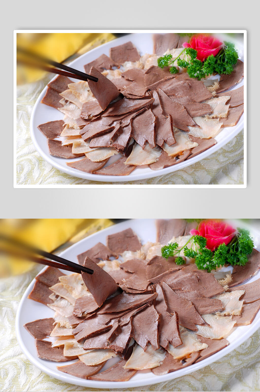 新鲜牛杂内脏图片素材