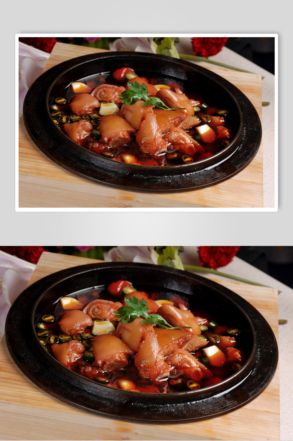 秘制美味干锅汤锅美食实拍图片素材