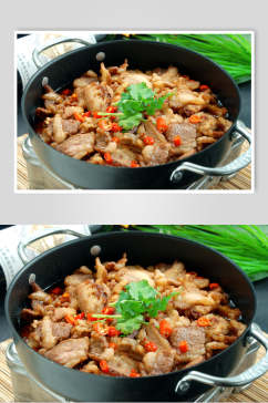 干锅牛肉川菜图片