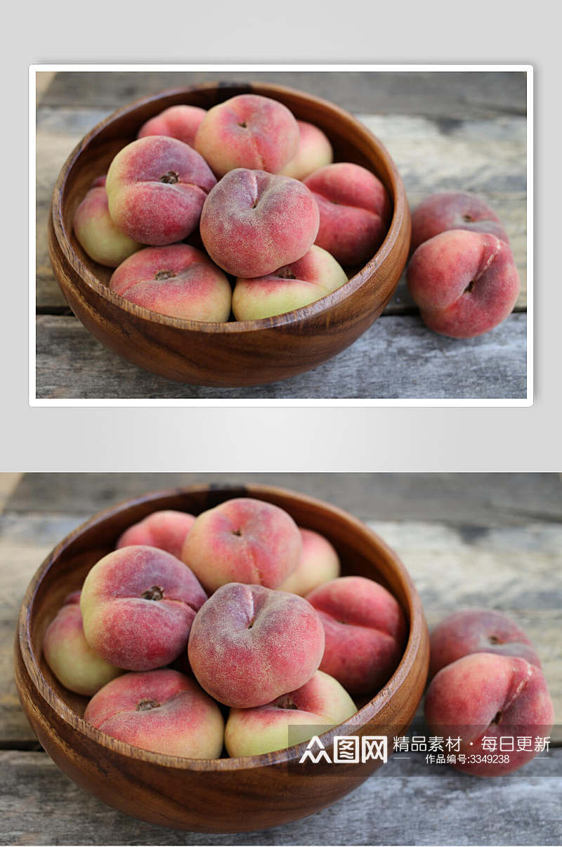桃子新鲜水果高清图片素材