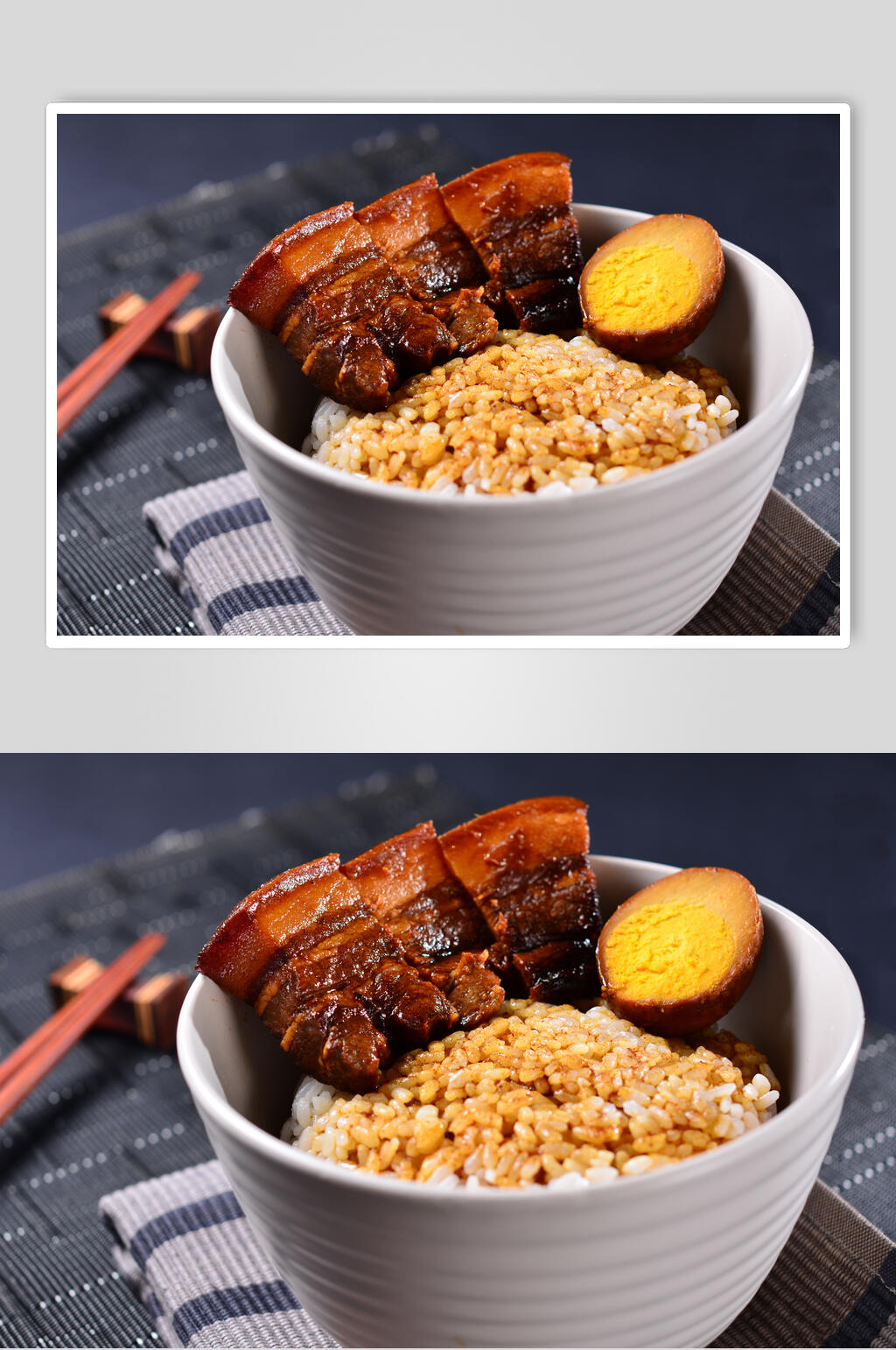 招牌美食卤肉饭高清图片素材