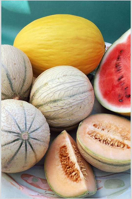 蔬菜水果西瓜哈密瓜图片