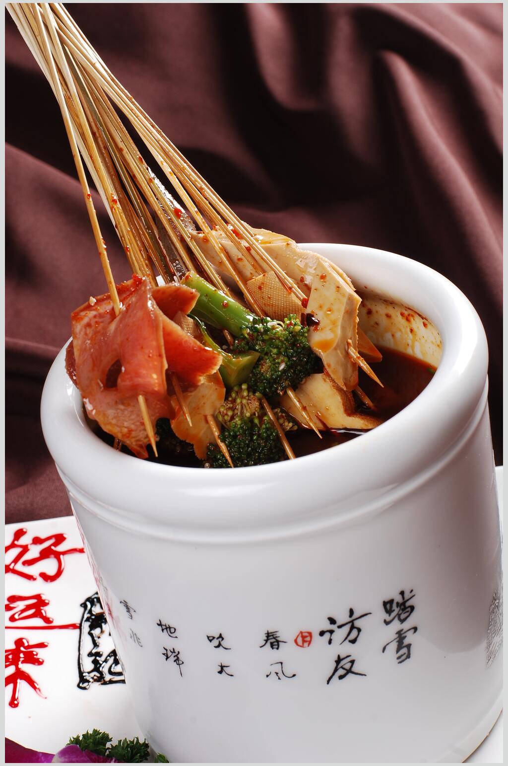 招牌美味串串香麻辣烫高清图片素材