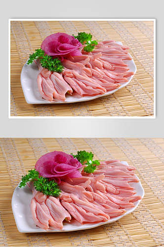 新鲜无骨鸭掌荤类火锅菜图片