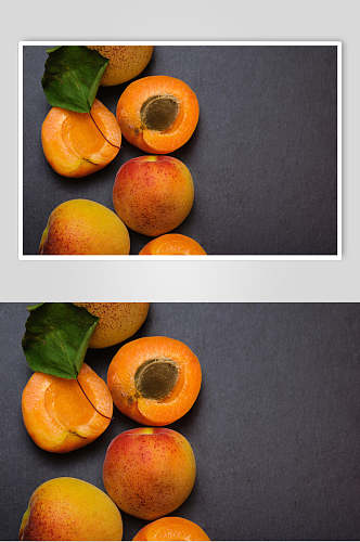 甜味桃子新鲜水果高清图片