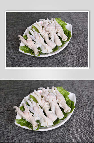 鸡爪火锅菜品图片