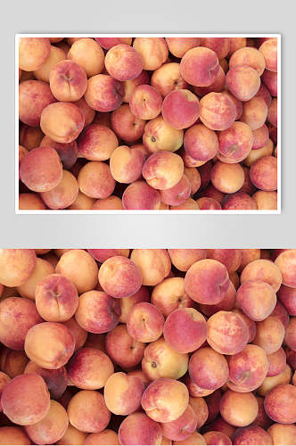 桃子新鲜水果高清图片