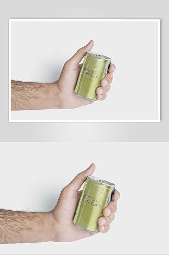 质感易拉罐包装展示样机