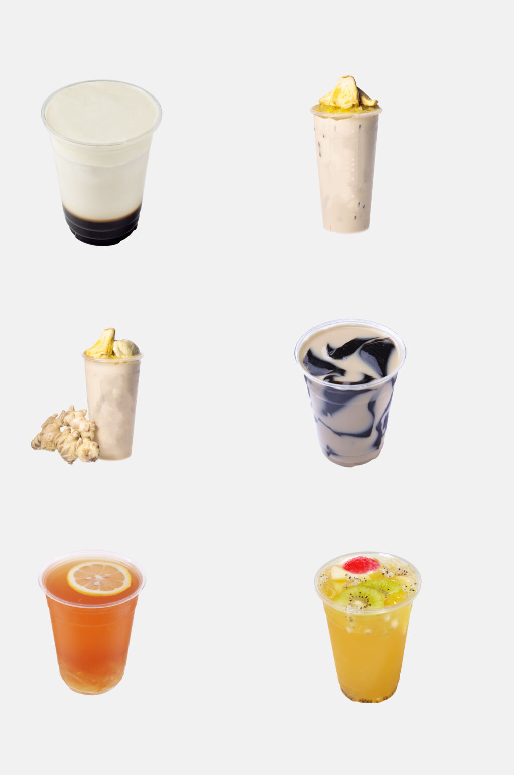 简约烧仙草奶茶果汁免抠元素 奶茶元素素材