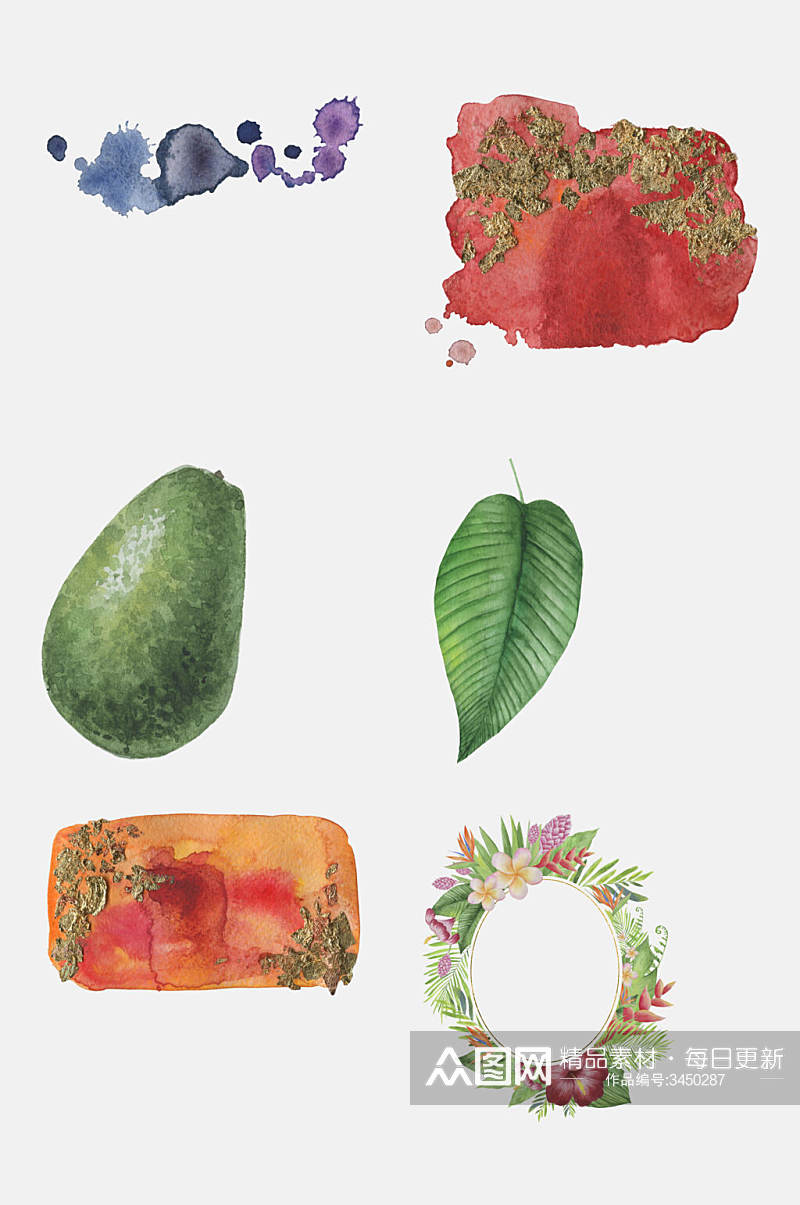 创意热带水果免抠设计素材素材
