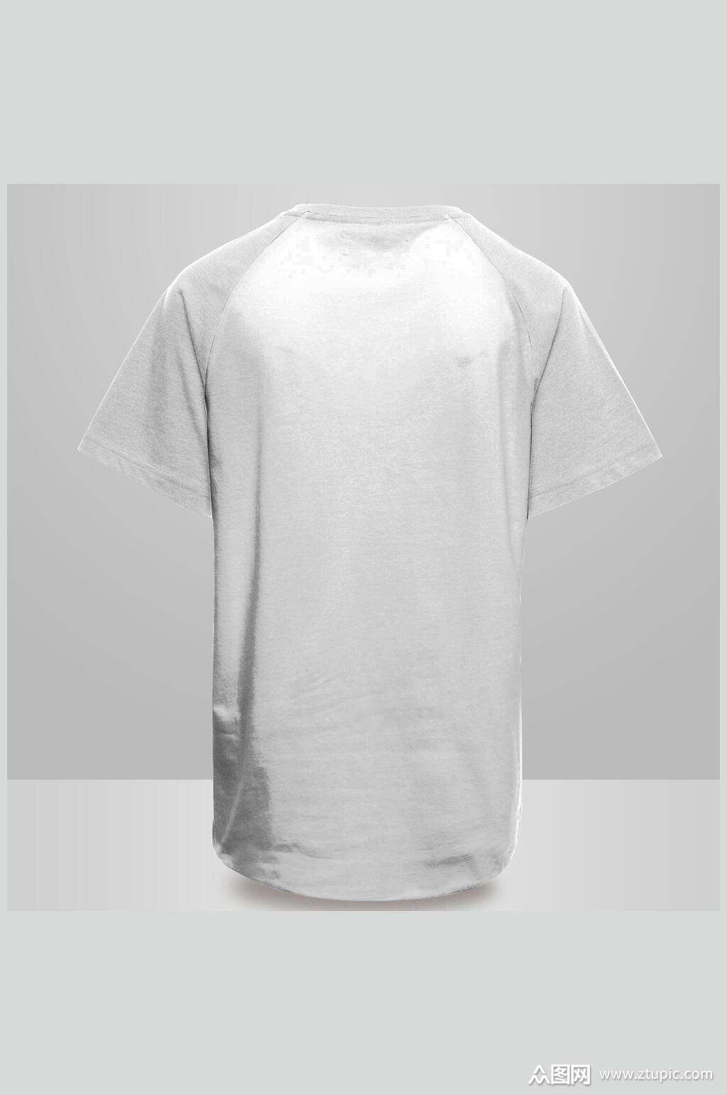 白色服装贴图样机素材
