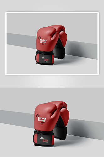 个性时尚创意设计拳击手套样机