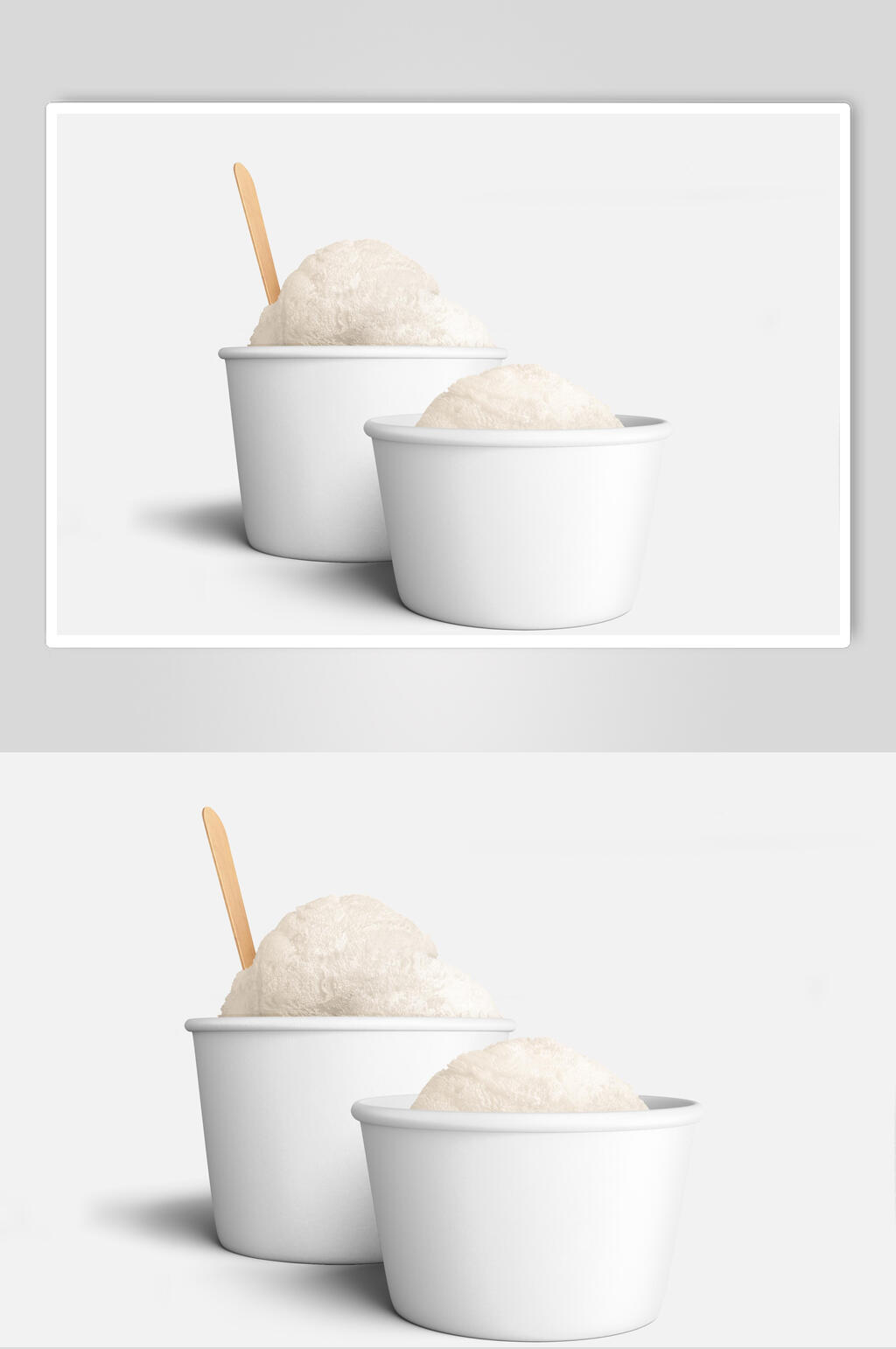 经典时尚食品包装设计样机素材