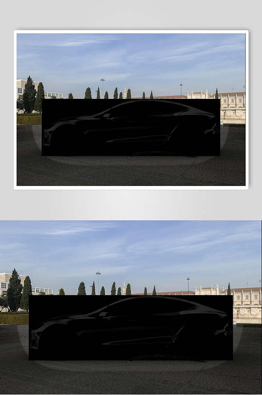 车身贴图通用车身贴图展示样机