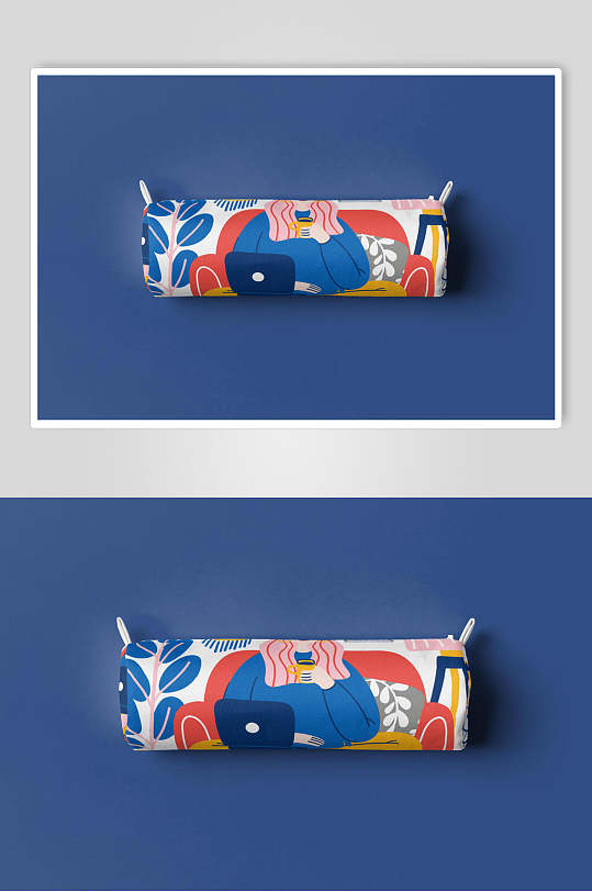 笔袋文创VI设计样机-众图网