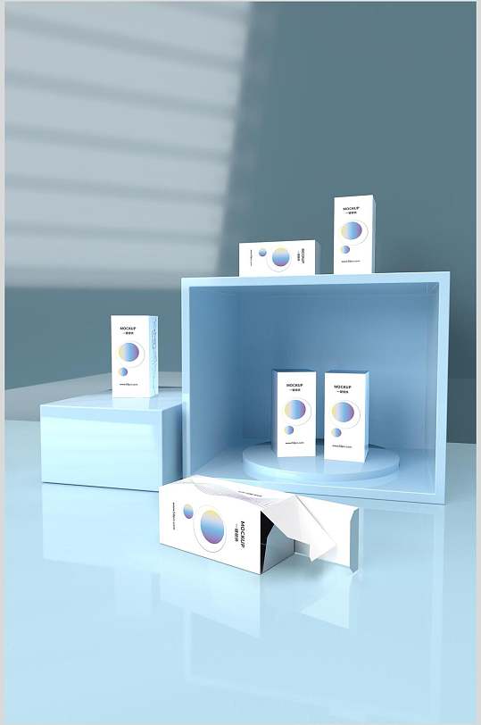 餐饮外卖长方形纸盒整套vi样机