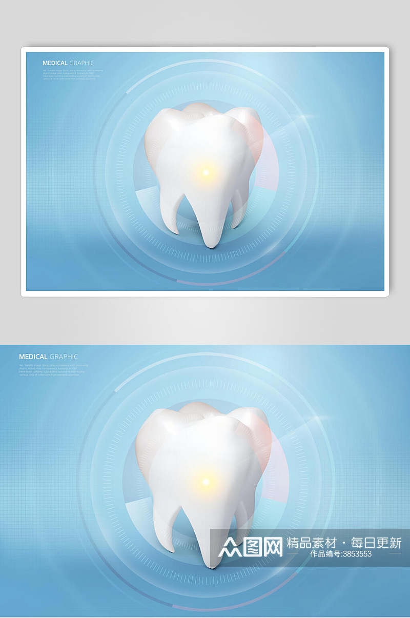 牙齿身体疼痛素材素材