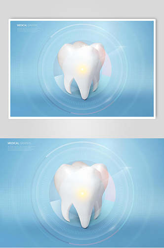 牙齿身体疼痛素材