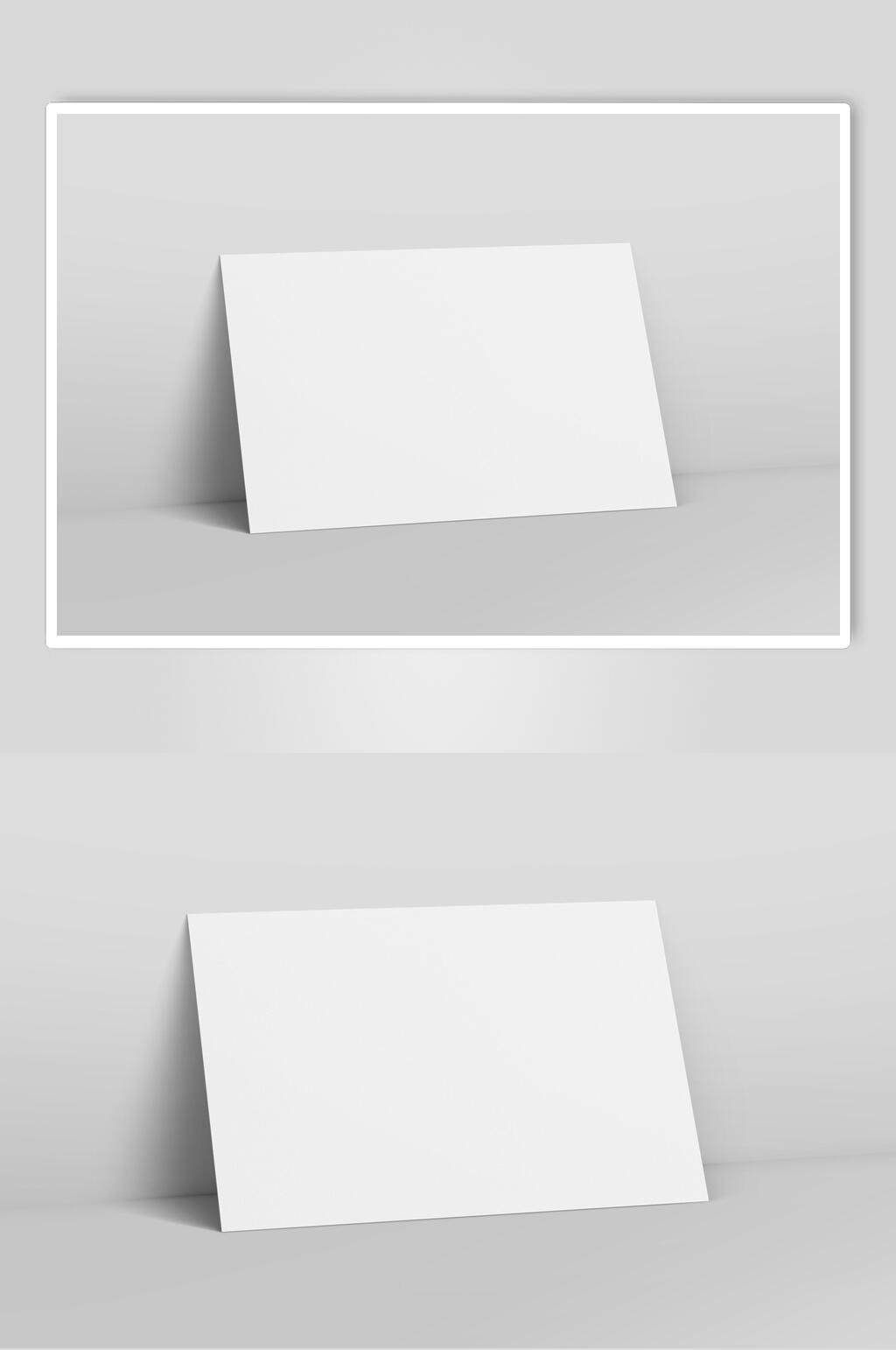 长方形纯白图片