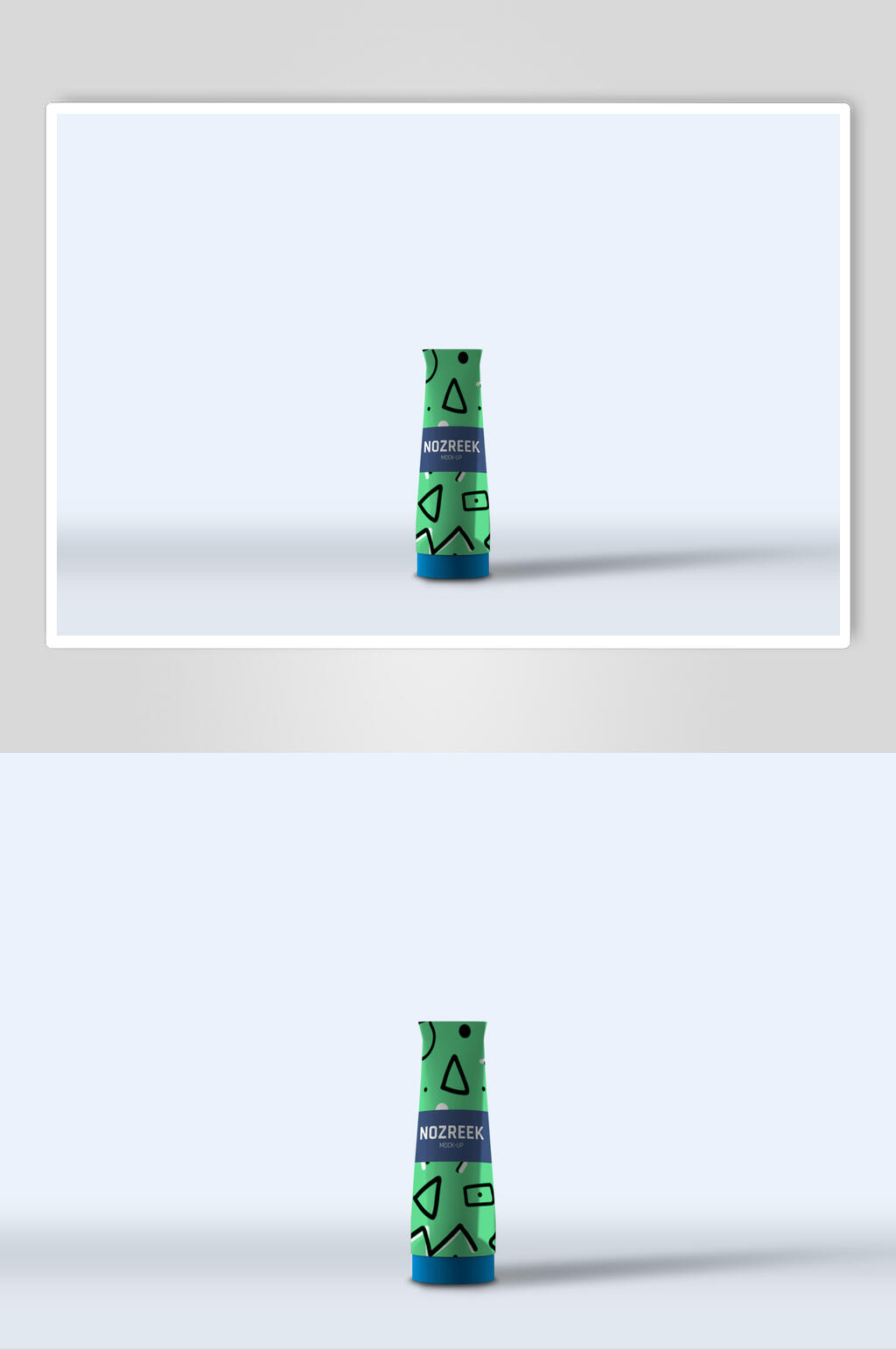 可爱风化妆品管装产品展示样机素材