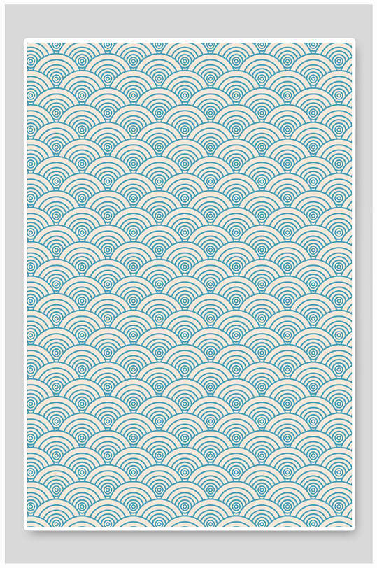 精美日式波纹底纹背景